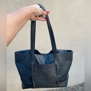 Vintage Lucky Brand Bohemian Slouch Leather Bag